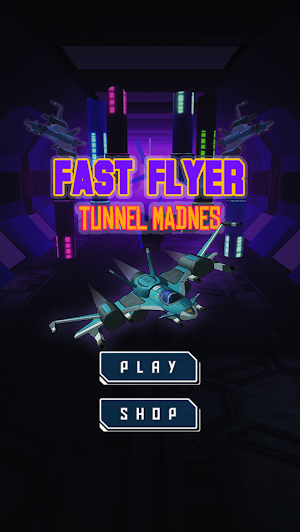 Fast Flyer -Tunnel Madness Screenshot 0