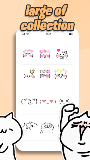 Kaomoji Emoticon WAStickers Screenshot 1