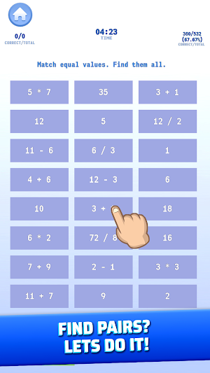 Math game puzzle: Brain Train Screenshot 2