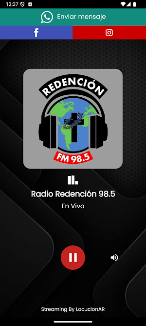 Radio Redención 98.5 Screenshot 0