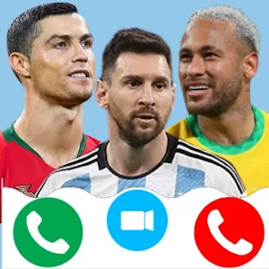 Messi ronaldo neymar calling Screenshot 0