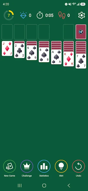 Classic Solitaire for Seniors Screenshot 0