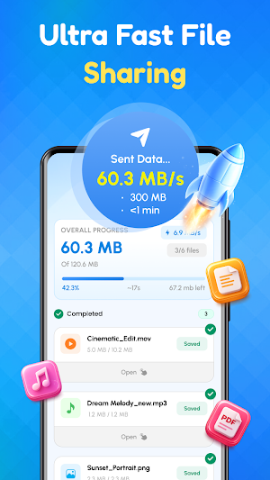 Transfer Data Between Phones Screenshot 2