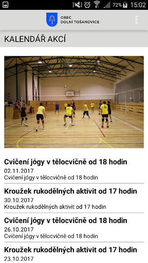 Obec Dolní Tošanovice Screenshot 2
