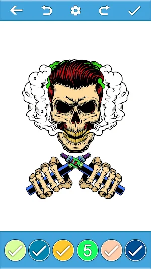 Vape Art Color By Number Book Screenshot 0