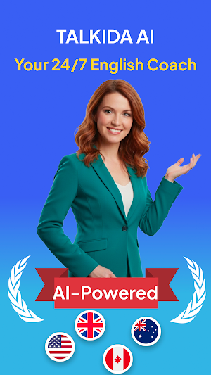 Talkida - AI English Tutor Screenshot 0