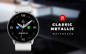 Classic Metallic Watch Face Screenshot 0