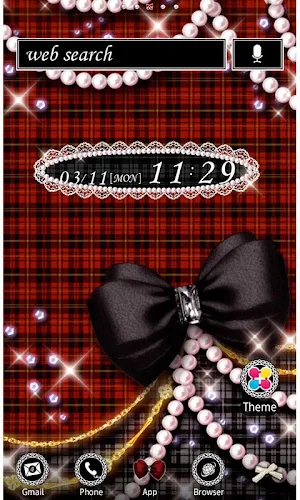 Plaid and Pearls Wallpaper Screenshot 0