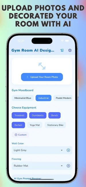 AI Gym Renovated & Makeover Screenshot 2