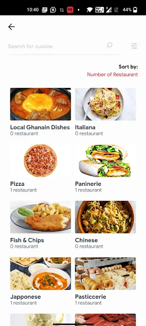 Classymeal Screenshot 2