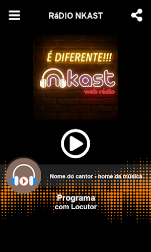 Rádio NKast Screenshot 1