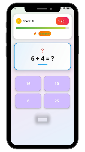 Quick Math Tap Screenshot 2