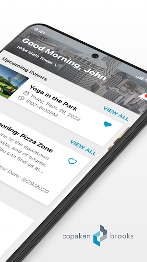 Copaken Brooks Tenant App Screenshot 1