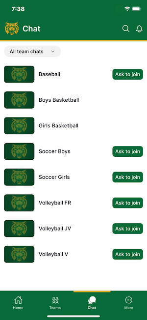 Silliman Wildcats Athletics Screenshot 2
