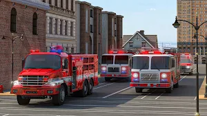Firefighter Fire Truck Games Screenshot 1