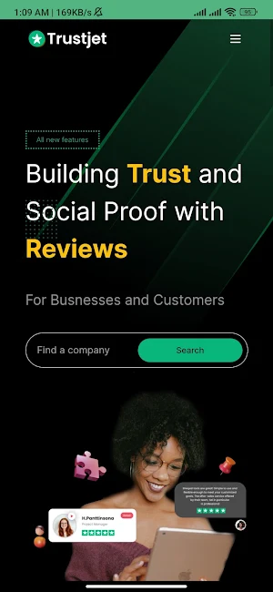 Trustjet Screenshot 1