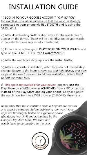 rens watchface65 Screenshot 3