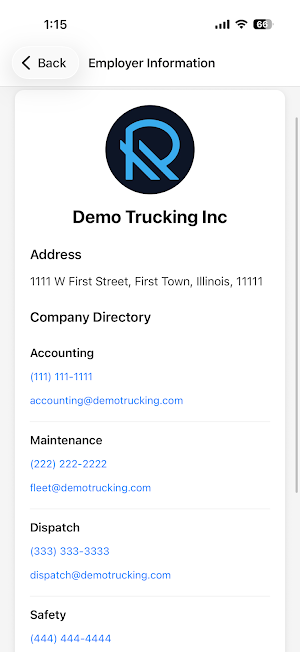 Digital Truck Binder Screenshot 0