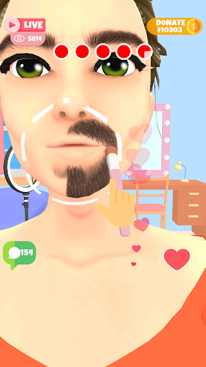 Youtuber Makeup Screenshot 1