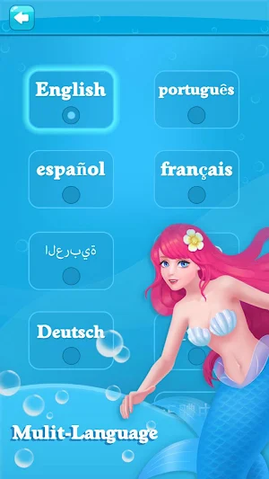 Mahjong Solitaire Mermaid Screenshot 2