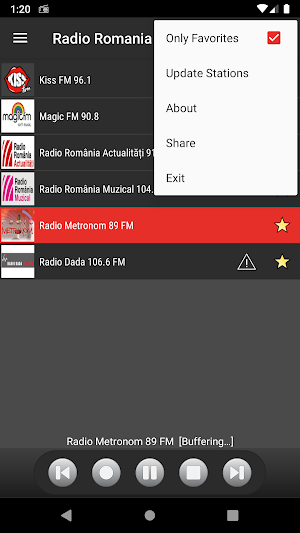 RADIO ROMANIA Screenshot 2