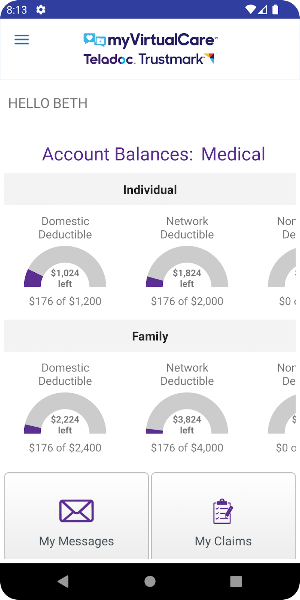 myVirtualCare Access Screenshot 1