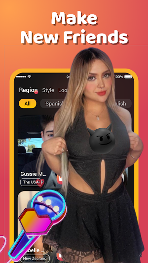 Golive-random video chat Screenshot 0