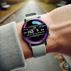 Stylish Loop - watch face Screenshot 3