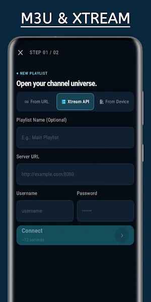 IPTV Stream Player: TVX Screenshot 3