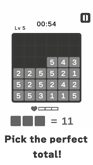 Sum Match3: Math Puzzle Game Screenshot 0
