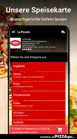 La Piccola Recklinghausen Screenshot 3