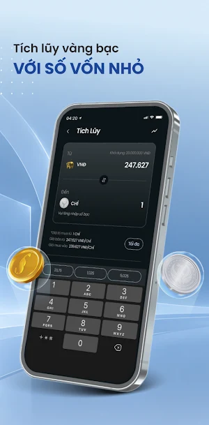 HanaSilver Mua vàng bạc online Screenshot 1