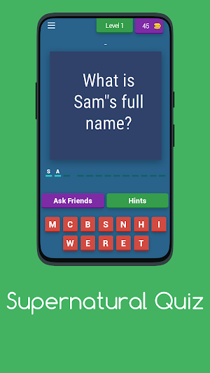 Supernatural Quiz Screenshot 0