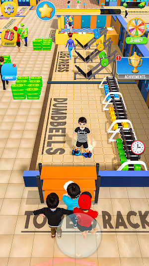 Idle Gym Tycoon - Gym Games Screenshot 3
