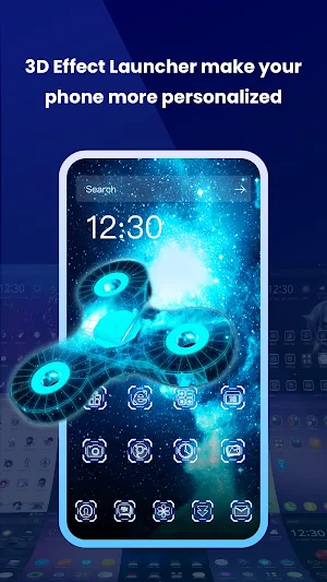Live Launcher Lite-3Dwallpaper Screenshot 1