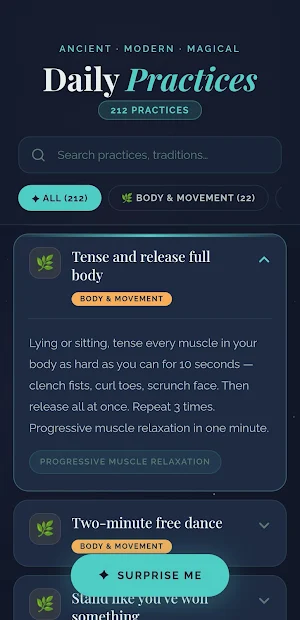 213 Well-Being Micro-Practices Screenshot 3