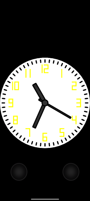 Analog clock vna Screenshot 0