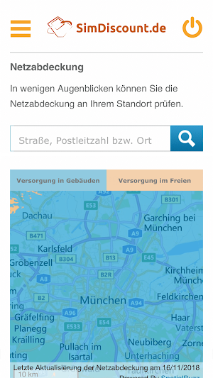 SimDiscount Servicewelt Screenshot 2