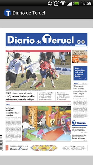 Diario de Teruel Screenshot 1