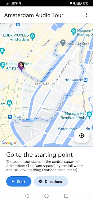 Amsterdam Free Audio Tour Screenshot 0