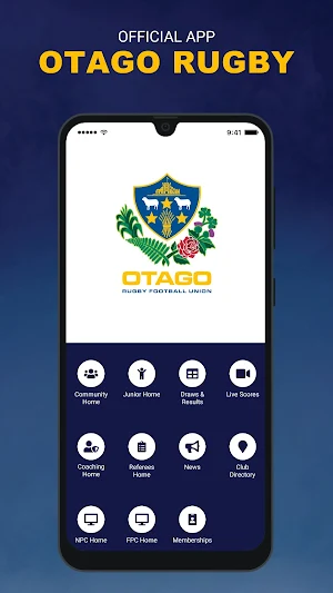 Otago Rugby Screenshot 0