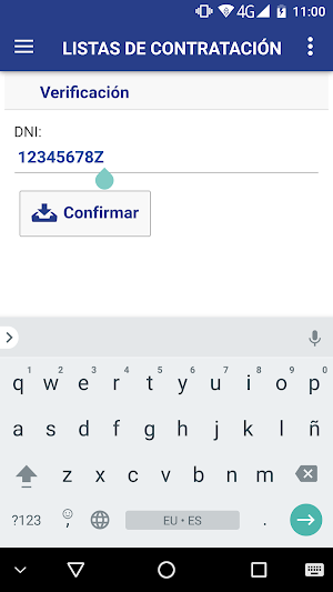 Listas Contratación Osakidetza Screenshot 0