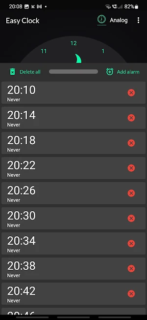 Easy Clock Screenshot 2