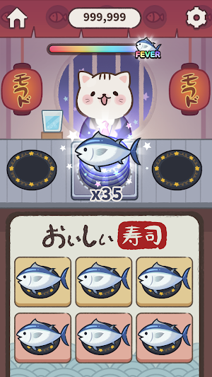 Max Sushi Fever : cute cats! Screenshot 2