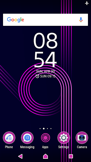 electric purple | Xperia™Theme Screenshot 0