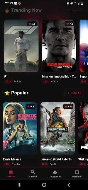 Pelispedia + Screenshot 1