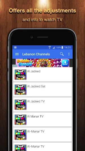 TV Lebanon Channel Data Screenshot 0