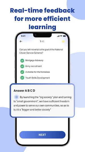 Citizenship test of UK 2024 Screenshot 2