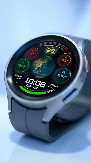EARTH Animated DHS27 Watchface Screenshot 3