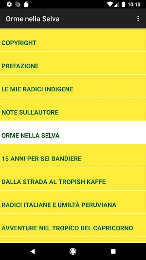Orme nella Selva Screenshot 2